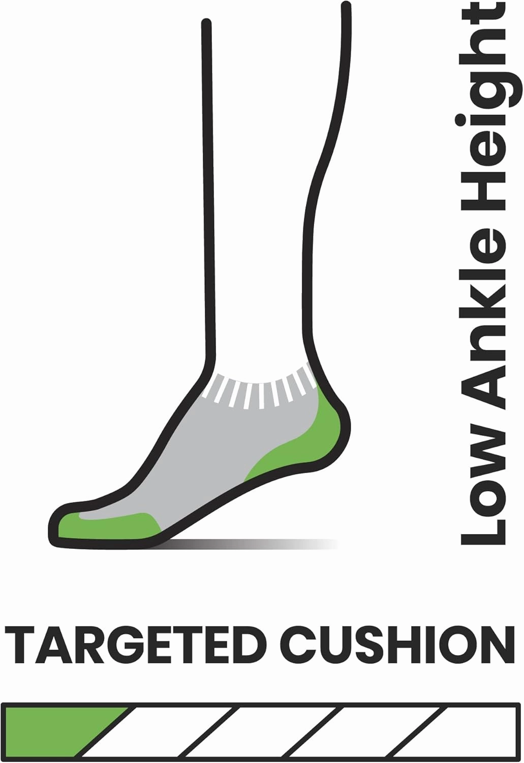 Smartwool Women's Run Targeted Cushion Low Ankle Socks
