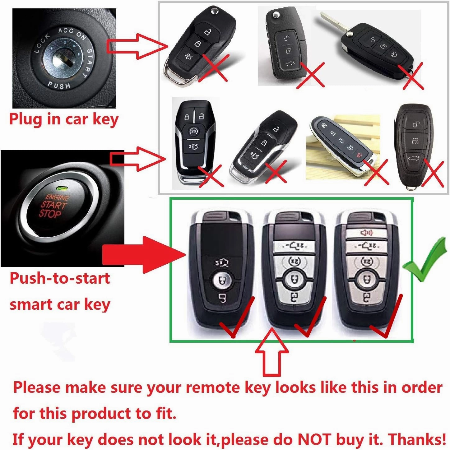 Soft Silicone Rubber Carbon Fiber Texture Case Key Fob Cover For Ford Bronco Escape Expedition Explorer F150 F250 F350 F450 F550 Fusion Maverick Mondeo Ranger Car Key - Black - Weave Keychain