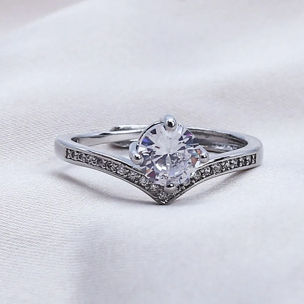Soiree Zircon Ring  (11200)  - Fluffy