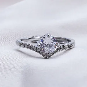Soiree Zircon Ring  (11200)  - Fluffy