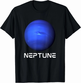 Solar System 8th Planet Neptune Outer Space T-Shirt
