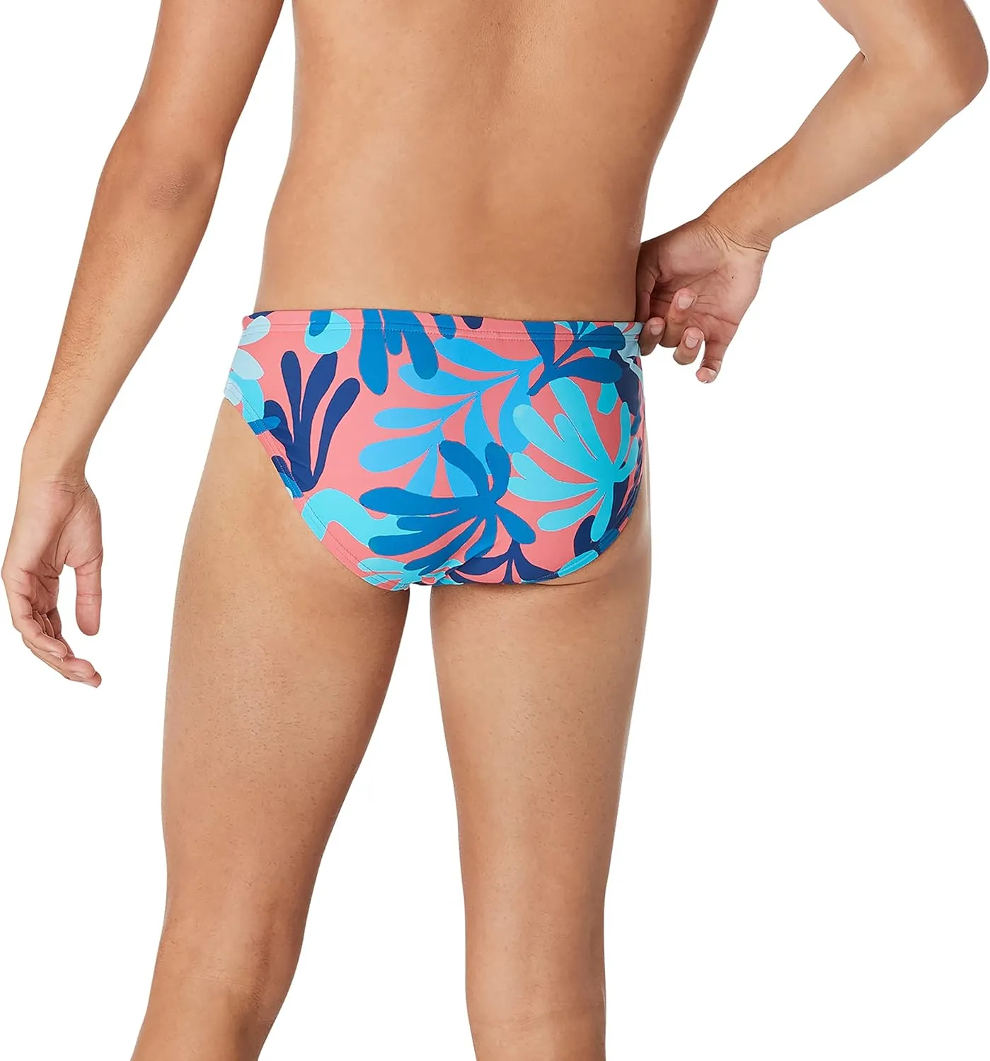 Speedo Men's Swimsuit Brief Eco Flex 2” Outseam Beachstar