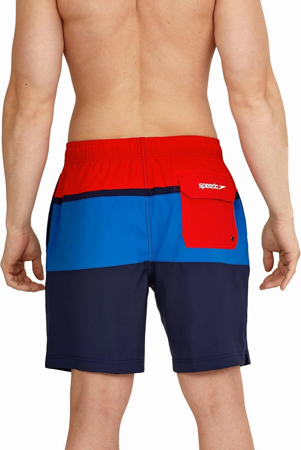 Speedo Men's Swim Trunk Mid Length Redondo Stripe
