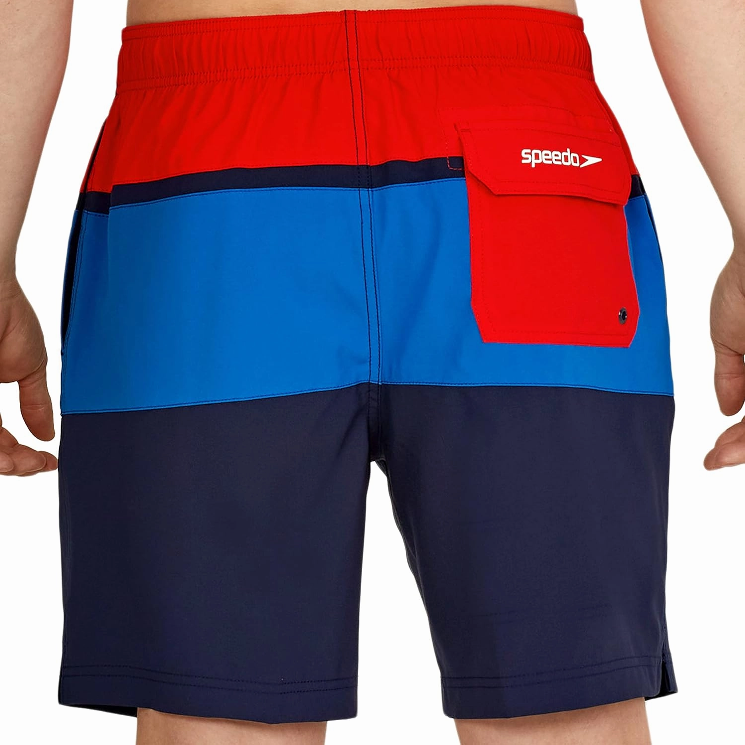 Speedo Men's Swim Trunk Mid Length Redondo Stripe