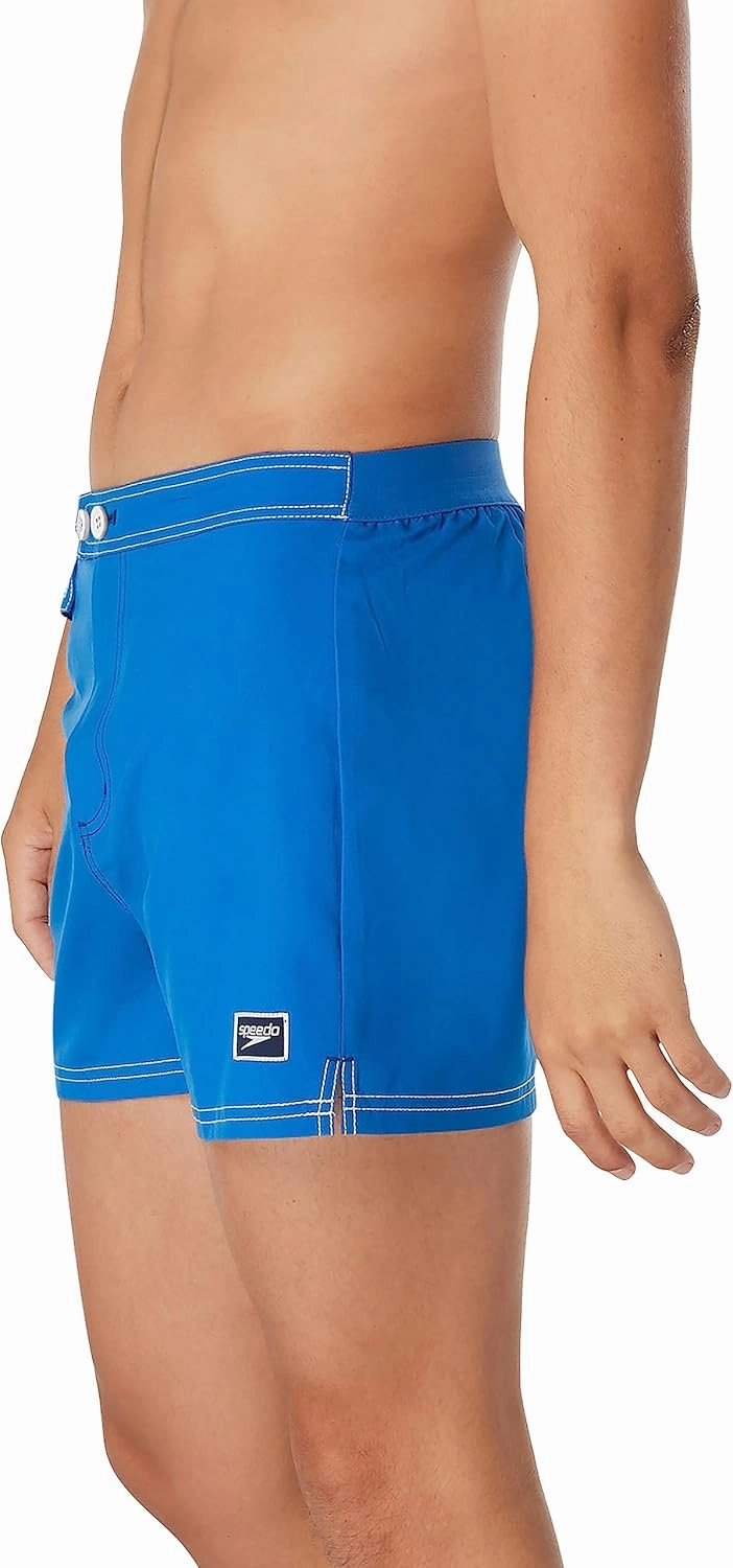 Speedo Men's Swim Trunk Short Length Beachsider Solid
