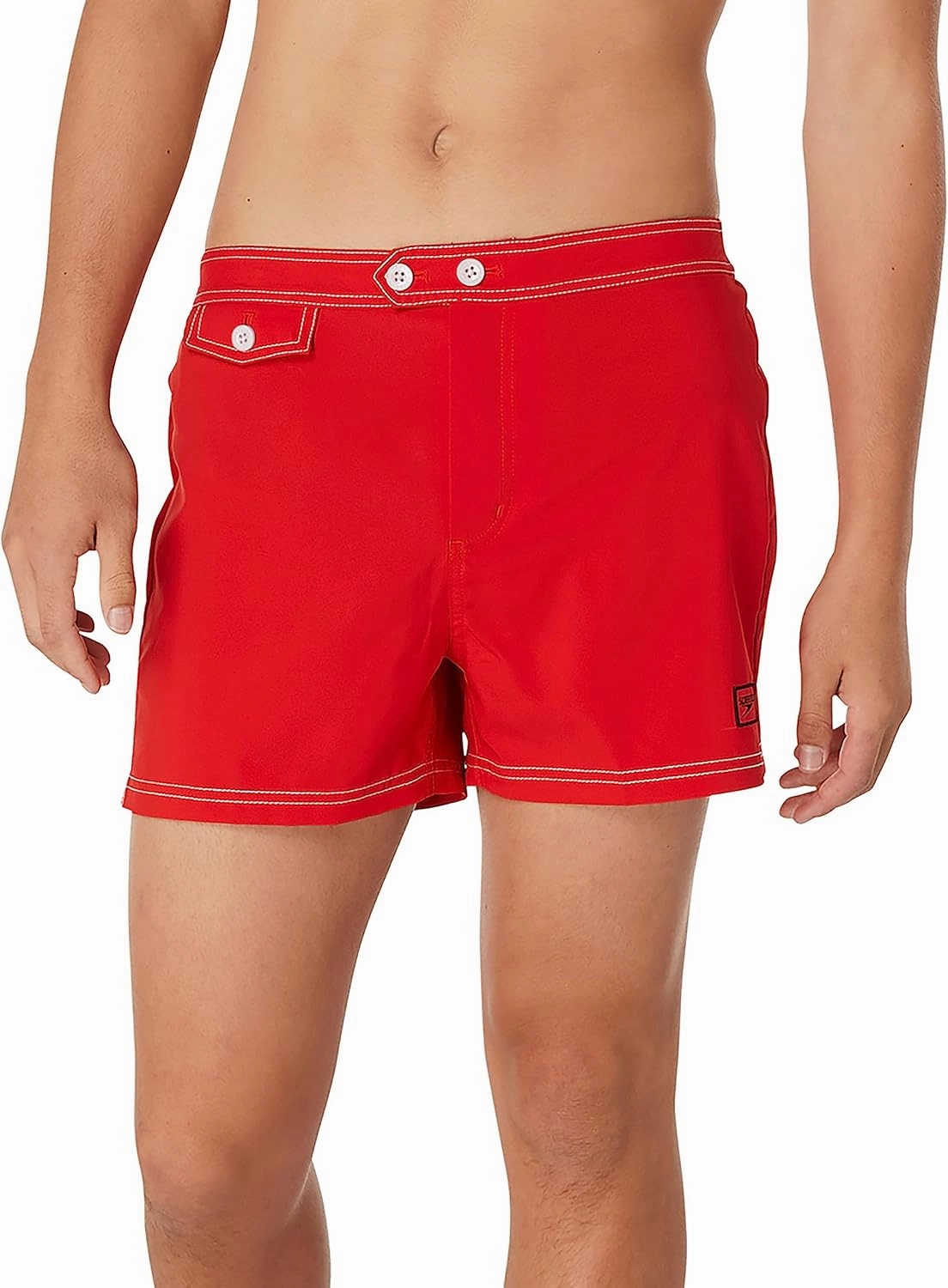 Speedo Men's Swim Trunk Short Length Beachsider Solid