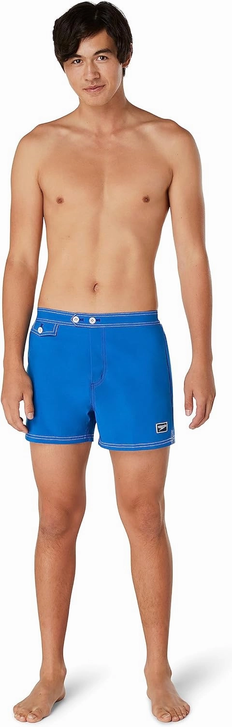 Speedo Men's Swim Trunk Short Length Beachsider Solid