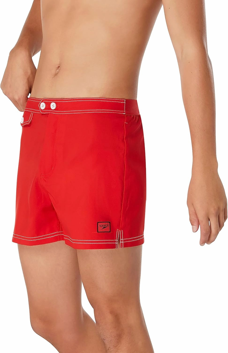 Speedo Men's Swim Trunk Short Length Beachsider Solid