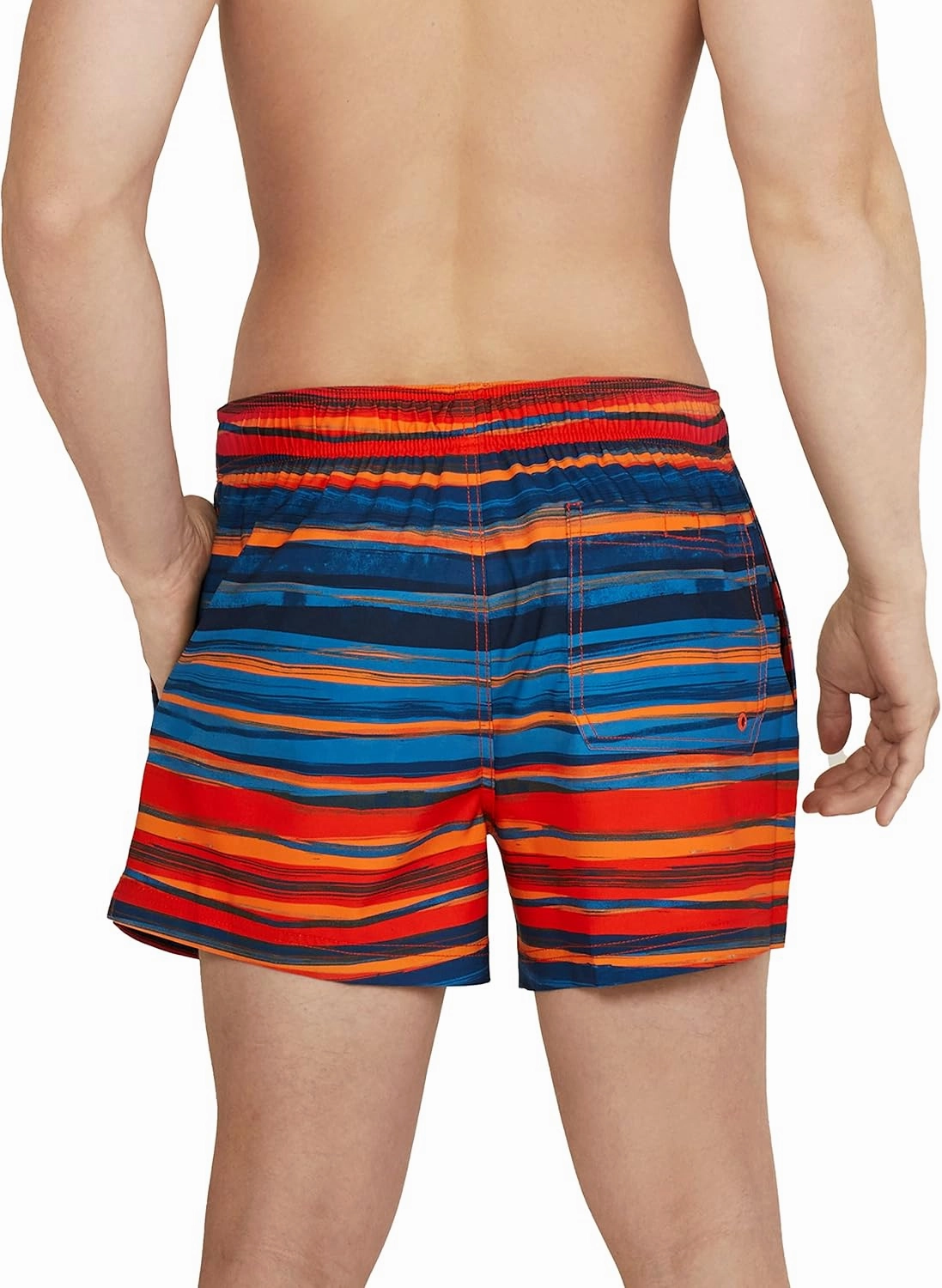 Speedo Men's Swim Trunk Short Length Redondo Striped