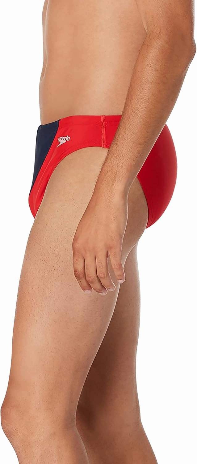 Speedo Men's Swimsuit Brief Eco Flex 2” Outseam Beachstar