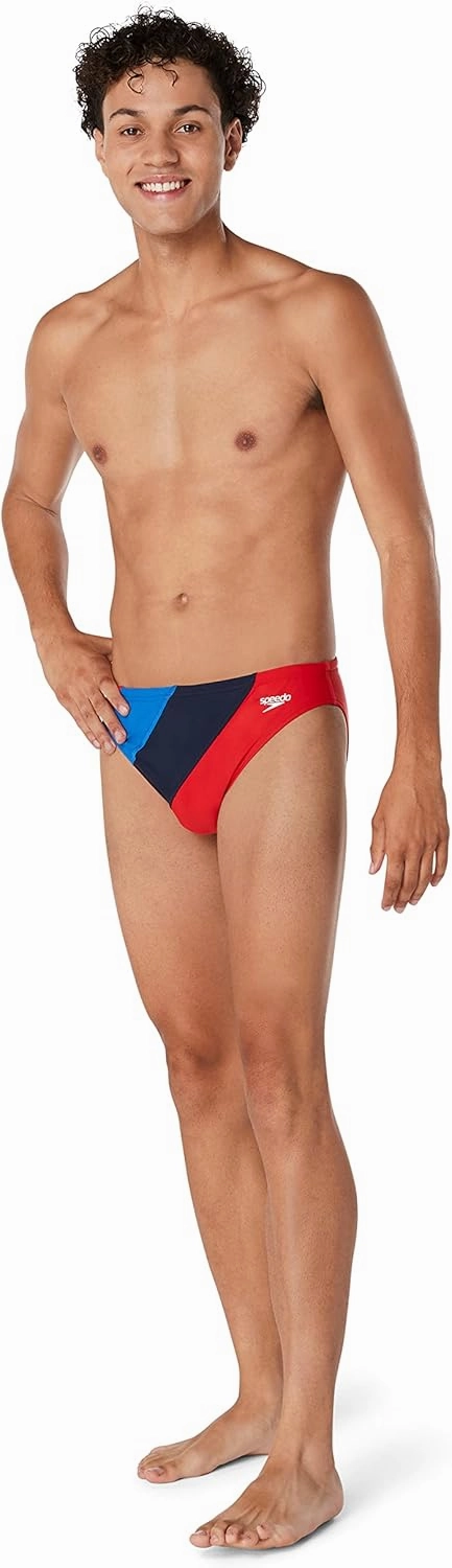 Speedo Men's Swimsuit Brief Eco Flex 2” Outseam Beachstar