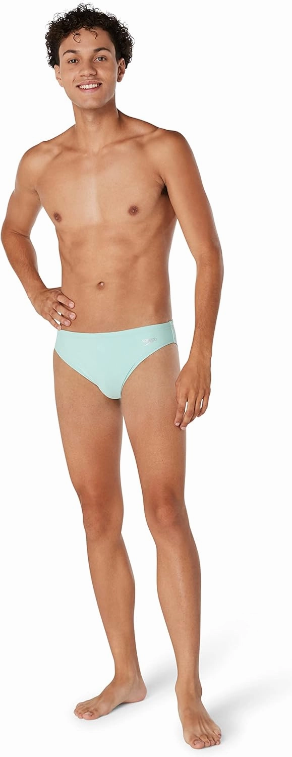 Speedo Men's Swimsuit Brief Eco Flex 2” Outseam Beachstar
