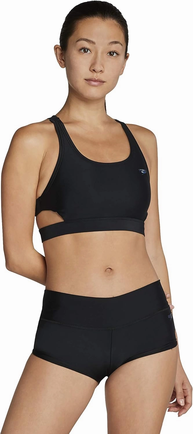 Speedo Women's Swimsuit Bottom Boyshort Length