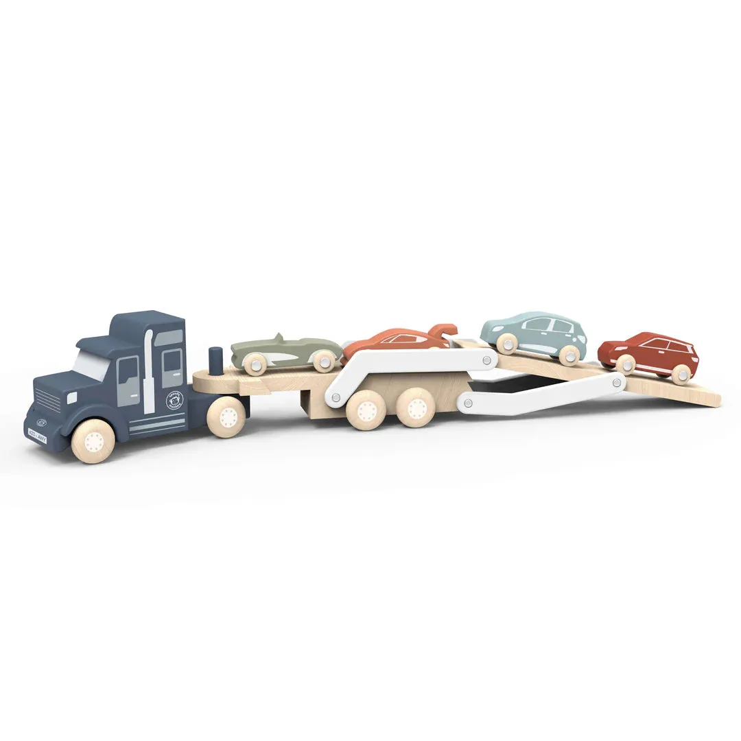 Speedy Monkey | Car Transporter (incl. 4 vehicles)