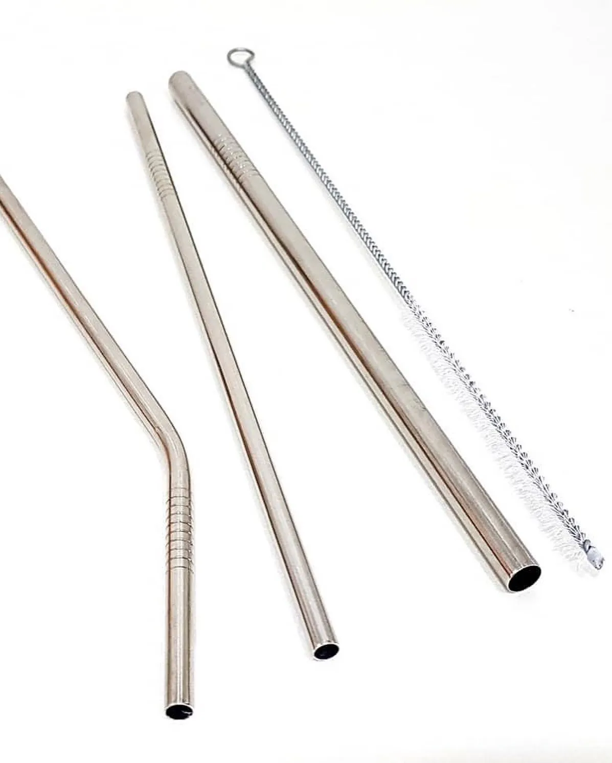 Stainless Steel Straws with Cleaning Brush