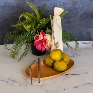 Stainless Steel Straws with Cleaning Brush