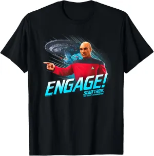 Star Trek Engage Picard T-Shirt
