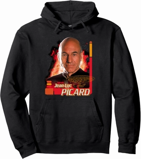 Star Trek Captain Picard Pullover Hoodie