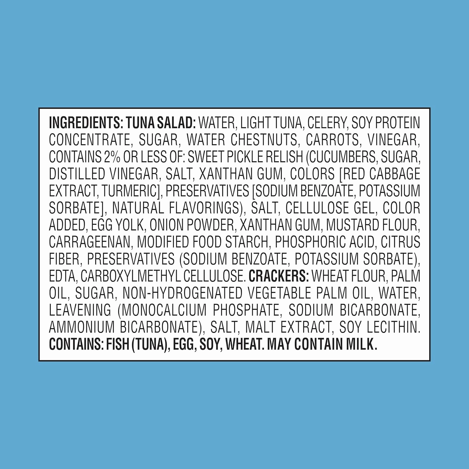 StarKist Snack-To-Go Ready to Eat Meals Tuna Salad Kit, 3.6 oz (12 Pack) Classic Tuna Salad with Crackers Kit.