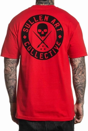Sullen The Classic Badge of Honor Tattoo Lifestyle Graphic Standard Short Sleeve Tee