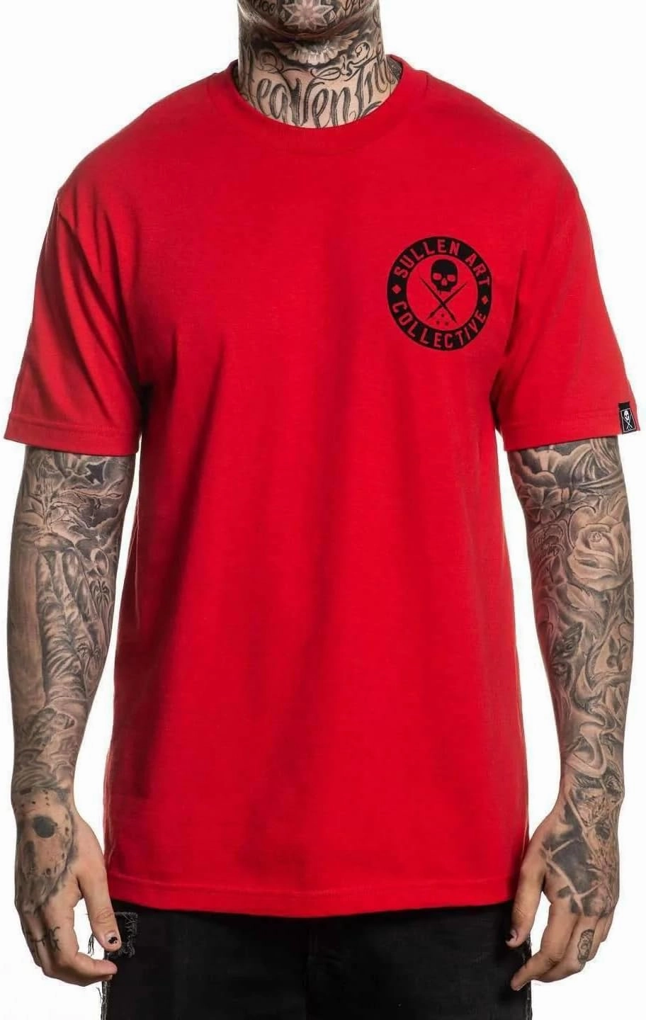Sullen The Classic Badge of Honor Tattoo Lifestyle Graphic Standard Short Sleeve Tee