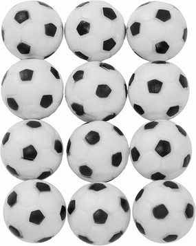 Sunnydaze Foosball Table Replacement Balls - 36 mm Standard Size - 12-Pack