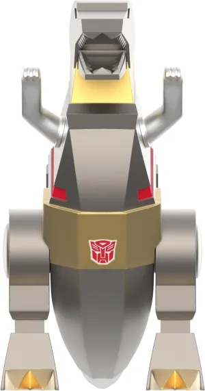Super7 Transformers Grimlock (Metallic) - 3.75" Transformers Action Figure Classic Cartoon Collectibles and Retro Toys