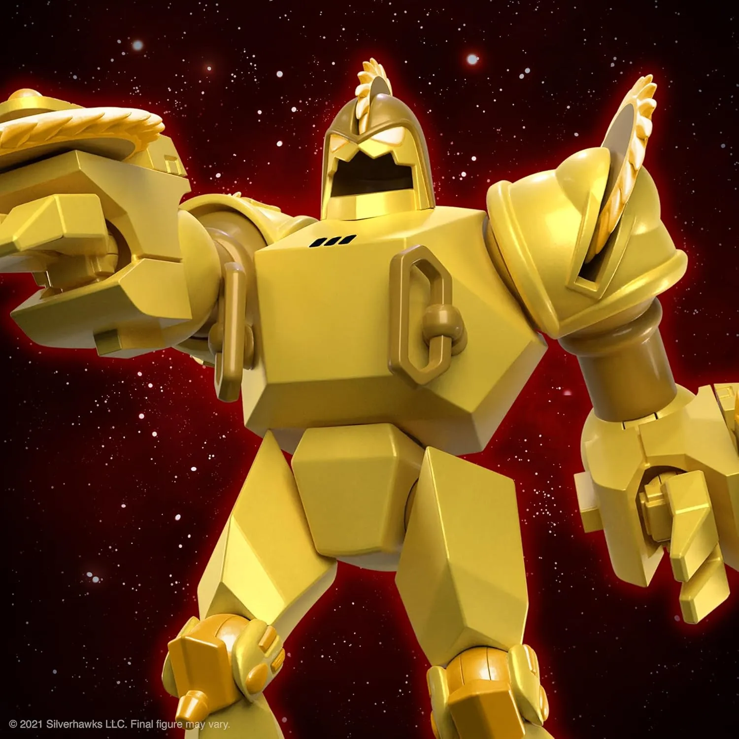 Super7 ULTIMATES! SilverHawks Buzz-Saw - 8" SilverHawks Action Figure with Accessories Classic Cartoon Collectibles and Retro Toys