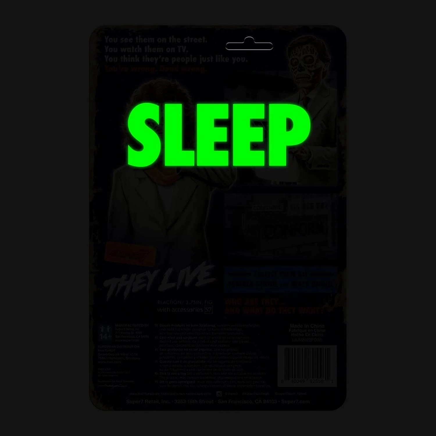 Super7 They Live Female Ghoul - 3.75" They Live Action Figure with Accessories Classic Horror Collectibles and Retro Toys