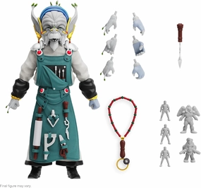 Super7 ULTIMATES! Mighty Morphin Power Rangers Finster - 7" Power Rangers Action Figure with Accessories Classic TV Show Collectibles