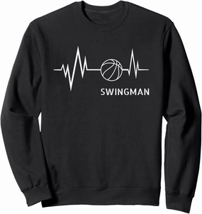 Swingman Basketball Heartbeat with Ball Sweatshirt