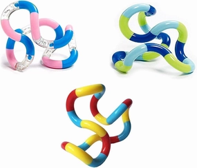 Tangle Jr. 1 pcs Classic Sensory Original Fidget Toy (1PC Yellow)