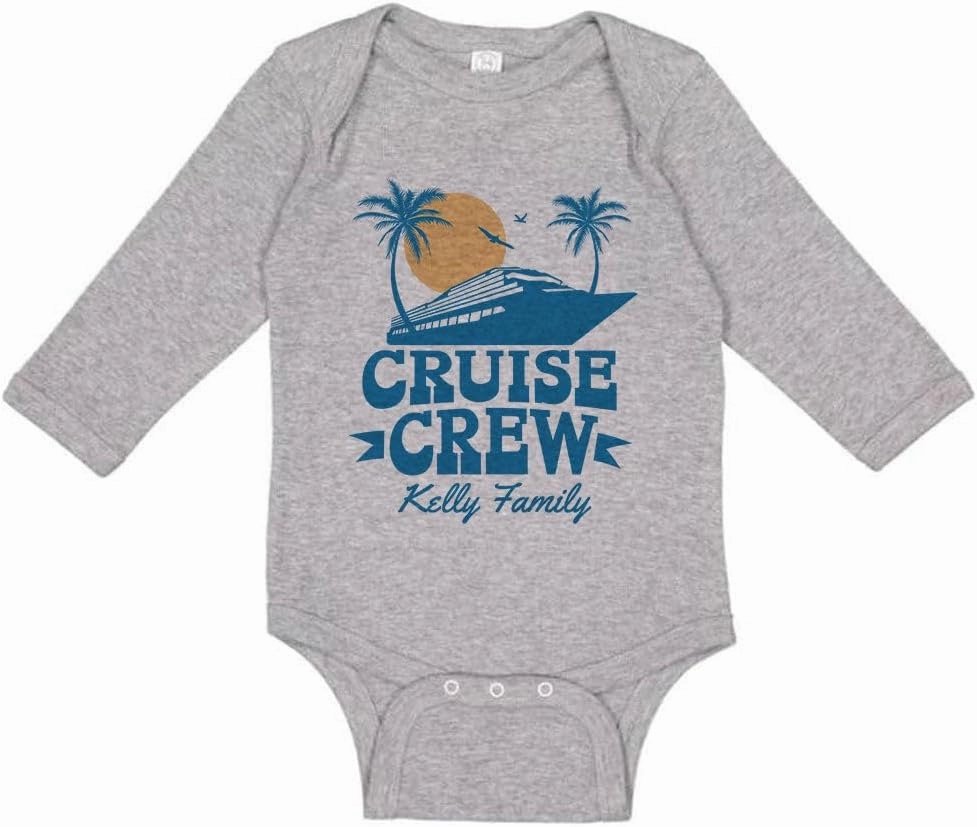 TATY Kids Cruise Crew Kelly Family Long Sleeve Baby Infant Bodysuit