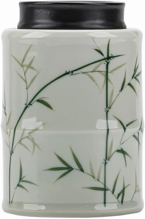 Tea Caddy Hand-painted Tea Cans, Ceramic Household Moisture-proof Cans, Chinese Tea Cans Sealed Cans, Tea Storage Cans for Kitchen Storage Tea Coffee Sugar