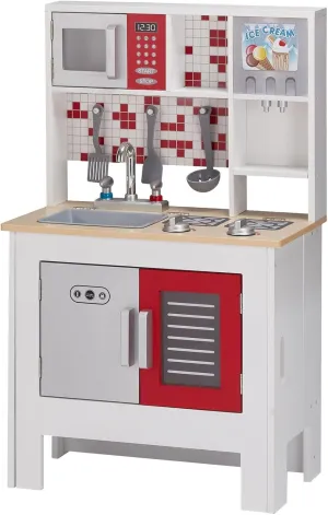 Teamson Kids - Big Foldable Kitchen - White Playset