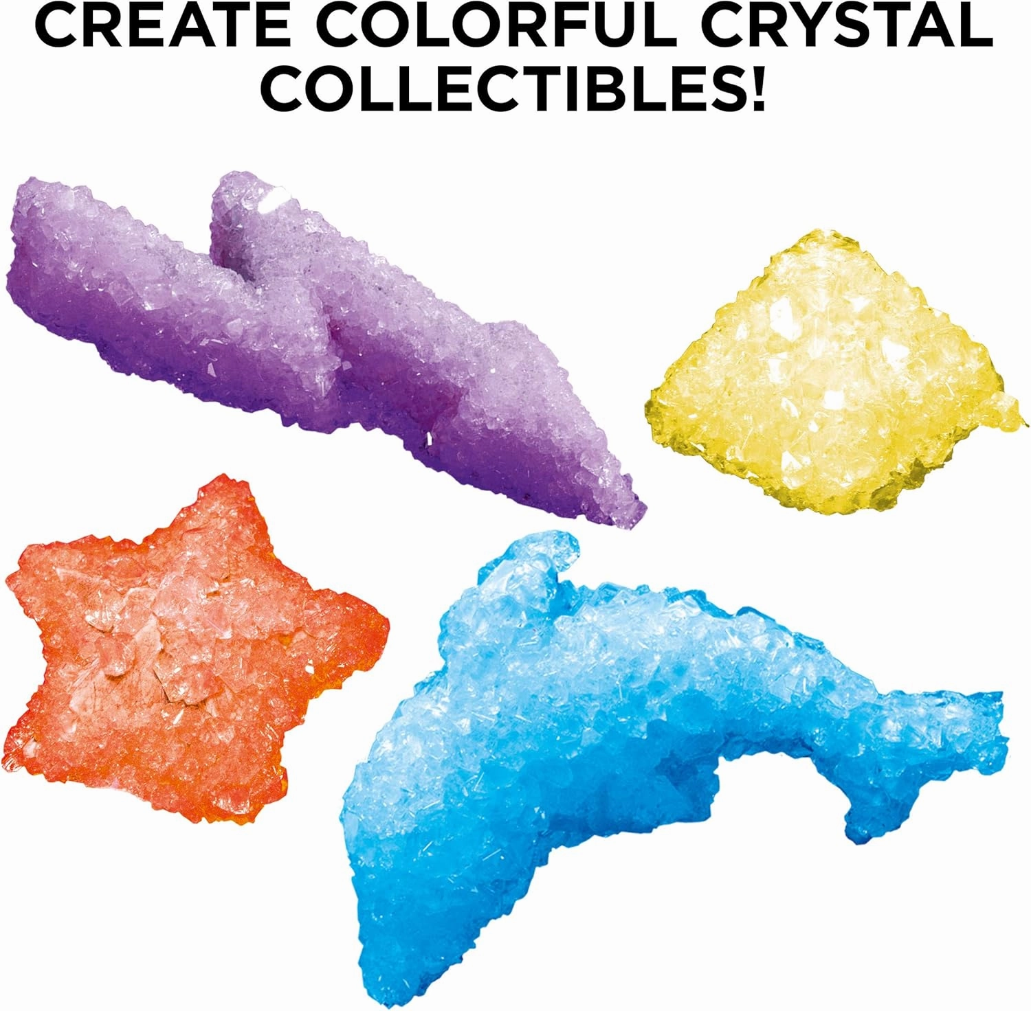 Thames & Kosmos Crystal Growing Science Kit Grow Over A Dozen Crystals with 15 Experiments, Includes Storage Case & 32 Page Color Laboratory Manual