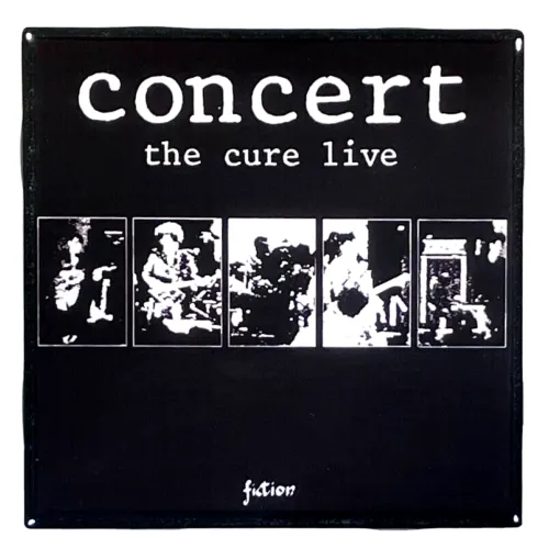 THE CURE Live Concert Coaster Ceramic Tile Album Cover Cork