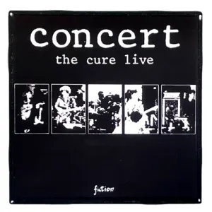 THE CURE Live Concert Coaster Ceramic Tile Album Cover Cork