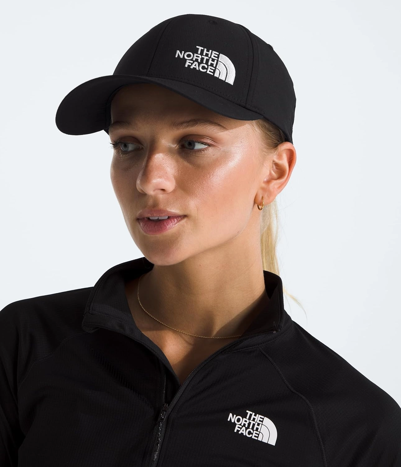 THE NORTH FACE Women's Horizon Hat | Classic Fit Ball Cap with Ponytail Hole, Flashdry-pro Sweatband & Breathable Mesh Panels