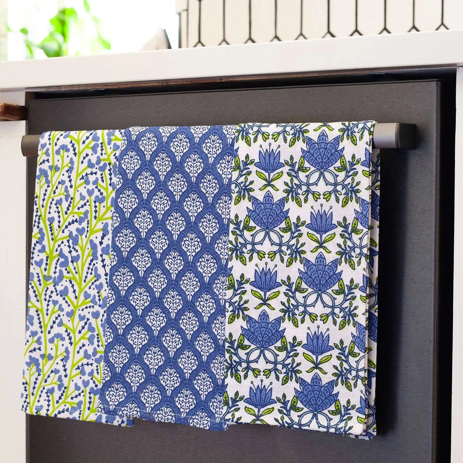 TILLY & FIFER Cotton Kitchen Towels, Set of 3