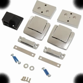 TM NEXDYNAMI Tour-Pak Latch Compatible with Drag Specialties/Harley Davidson Silver