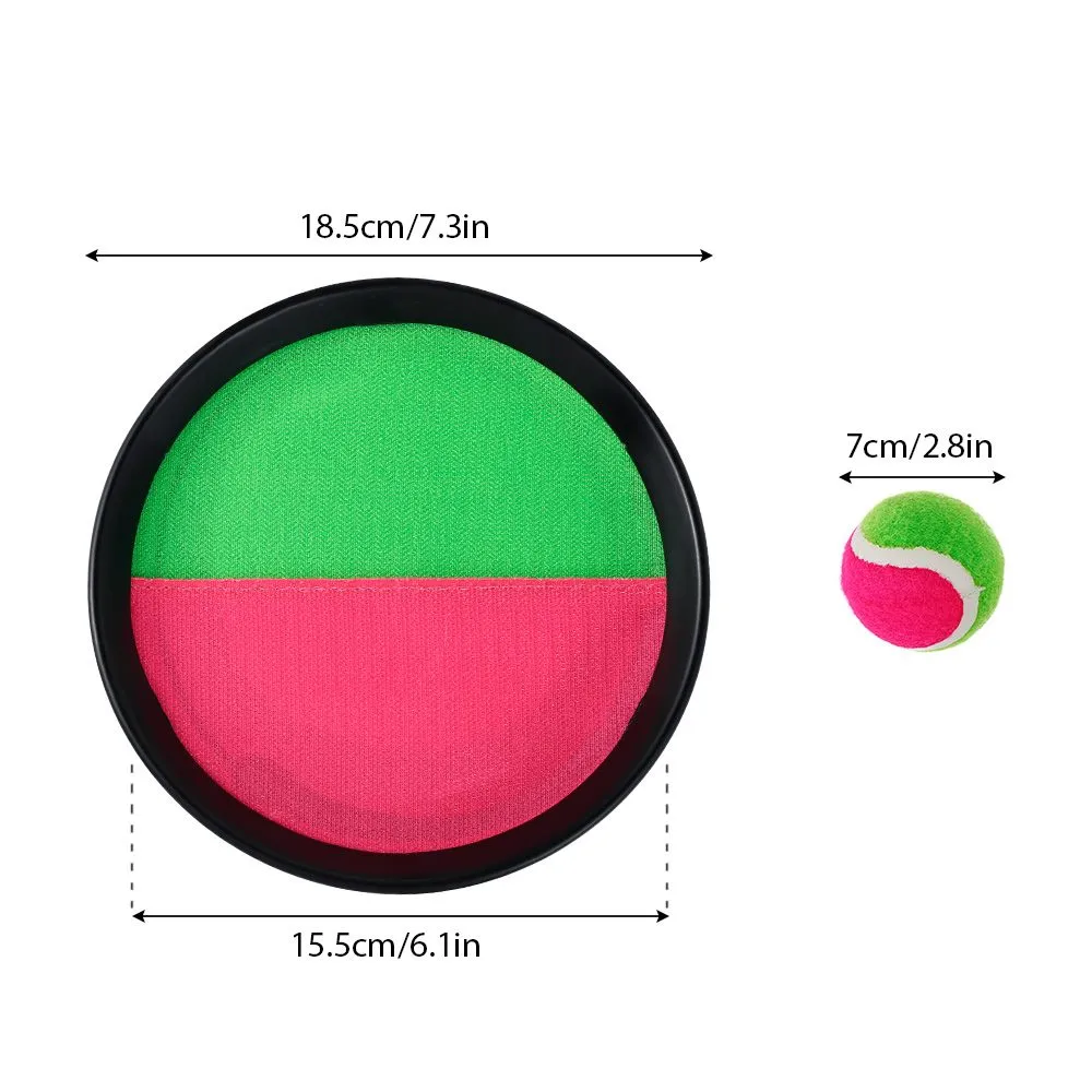 Toss and Catch Ball Game Set, Classic Outdoor Games, Beach Games, Backy