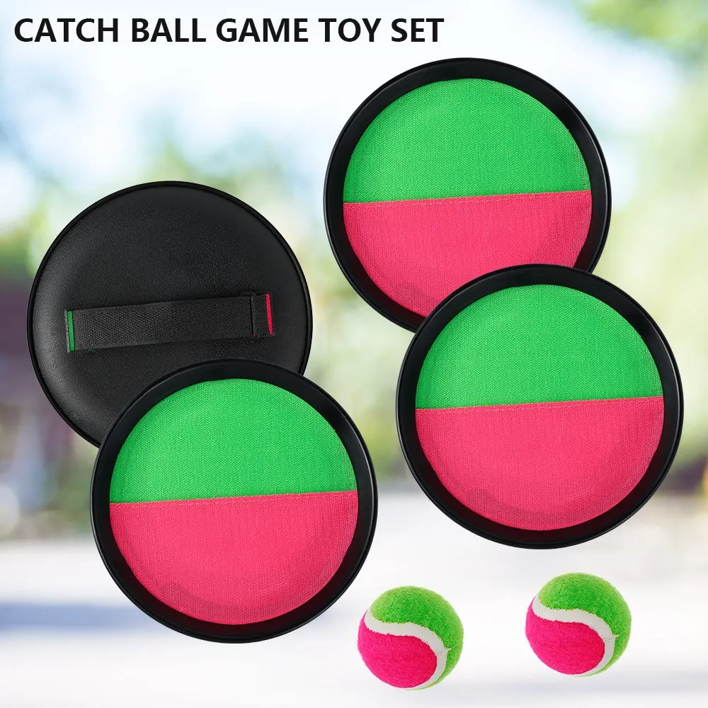 Toss and Catch Ball Game Set, Classic Outdoor Games, Beach Games, Backy