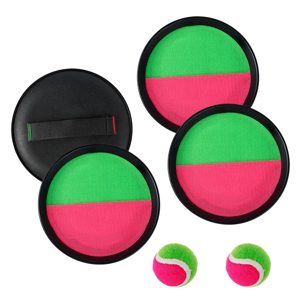 Toss and Catch Ball Game Set, Classic Outdoor Games, Beach Games, Backy