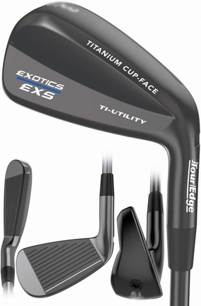 Tour Edge Golf EXS 220 Ti-Utility Black Iron