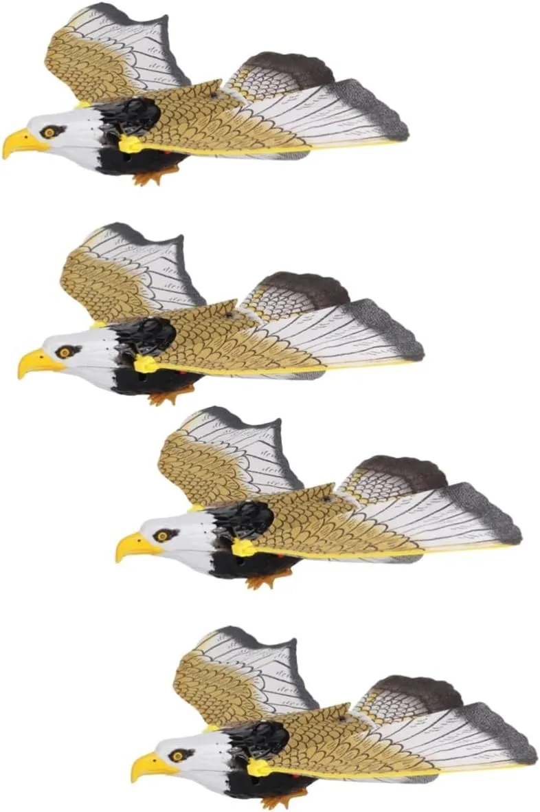 TOYANDONA 4pcs Adorable Music Toys for Boy Girl Hanging Electric Bird-Shaped Playthings Boy Girl Toys Portable Fun for Indoor and