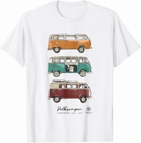 Transporter Type 2 Campervan 1950-1979 Father's Day T-Shirt