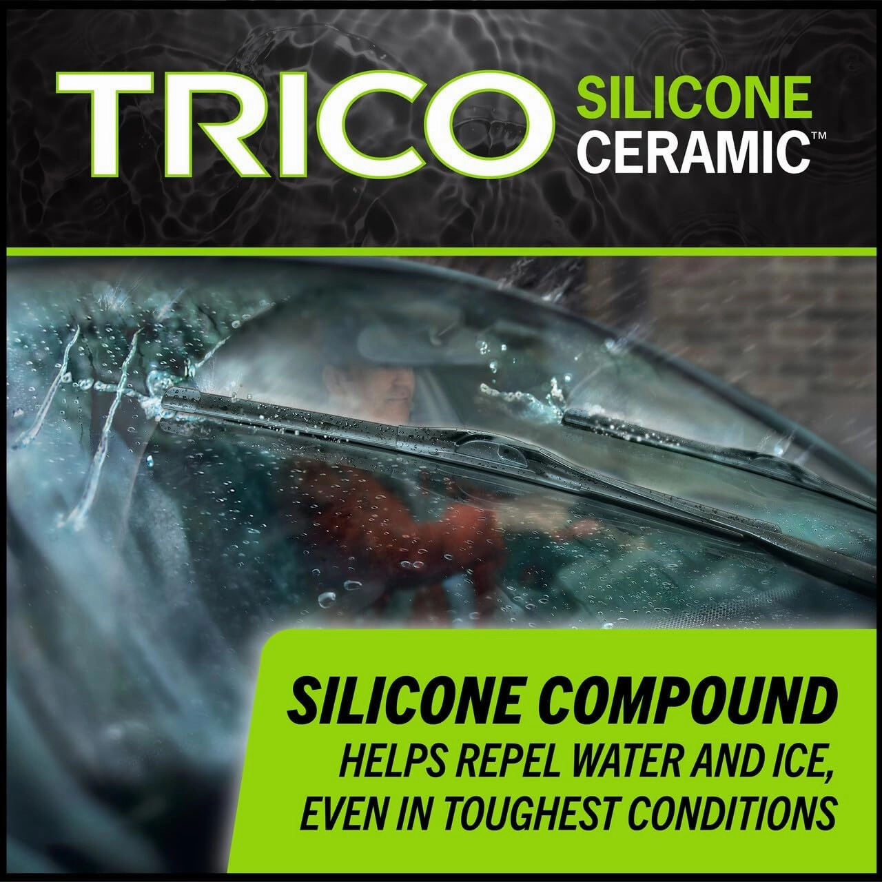 TRICO Silicone Ceramic™ (90-210) 21 Inch Automotive Replacement Windshield Wiper Blades For my Car, Ceramic Coated Silicone Super Premium All Weather Beam Blade for Select Vehicle Models