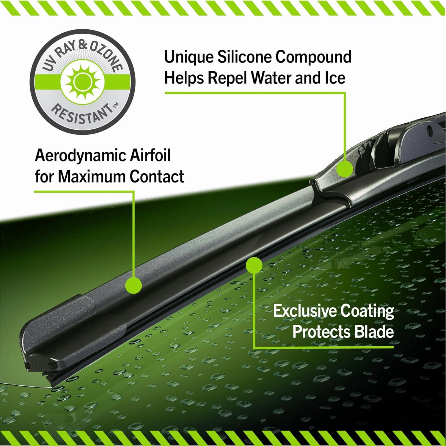 TRICO Silicone Ceramic™ (90-210) 21 Inch Automotive Replacement Windshield Wiper Blades For my Car, Ceramic Coated Silicone Super Premium All Weather Beam Blade for Select Vehicle Models