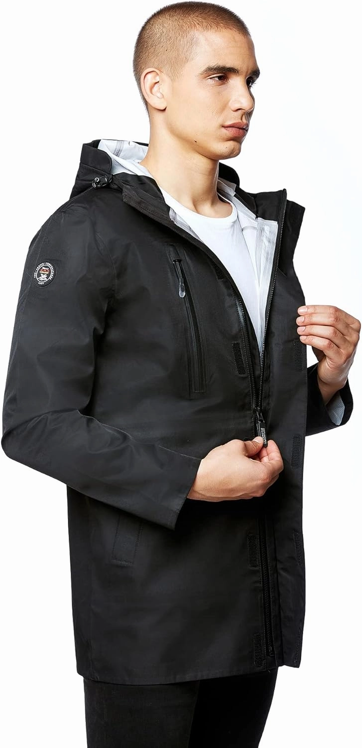 Triple F.A.T. Goose Valen Mens Rain Jacket - Rain Jackets For Men Waterproof - Rain Coats For Men - Men's Rain Coat